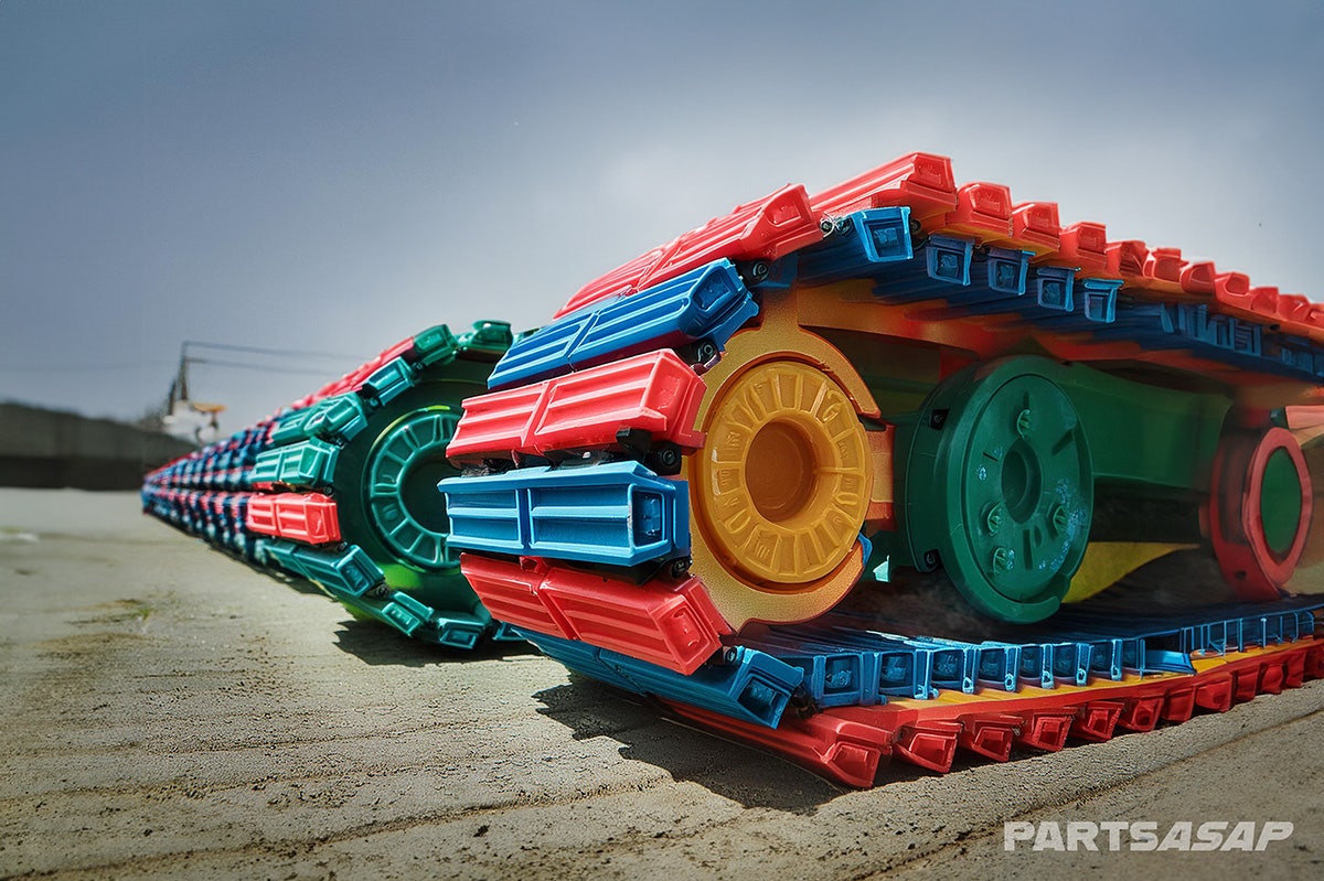 What is the Purpose of Colorful Rubber Tracks
